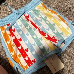 Mickey Mouse baby boutique swim trunks - Multicolor 6-9M NWT